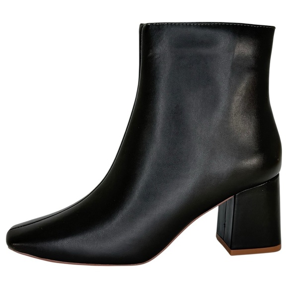 Journee Collection Haylinn Olive Green Faux Leather Womens Ankle Boots Size 6M - Picture 3 of 10